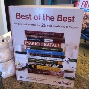 Food & Wines Best of the Beat cookbook . Featuring 25 best cookbooks. Brand New